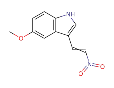 5-methoxy-3-(2-nitroethylenyl)-1H-indole