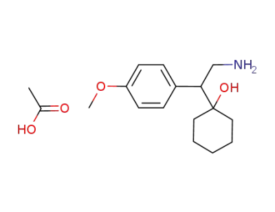[RS]-1-[2-amino-1-(4-methoxyphenyl)ethyl]cyclohexanol acetic acid