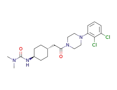 3-(trans-4-{2-[4-(2,3-dichlorophenyl)piperazin-1-yl]-2-oxo-ethyl}cyclohexyl)-1,1-dimethylurea