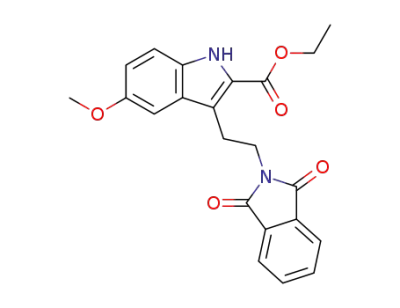 2-ethoxycarbonyl-3-(2-phthalimidoethyl)-5-methoxyindole