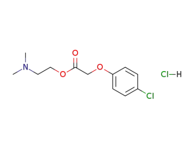 meclofenoxate hydrochloride