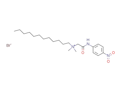 Dodecyl-dimethyl-[(4-nitro-phenylcarbamoyl)-methyl]-ammonium; bromide